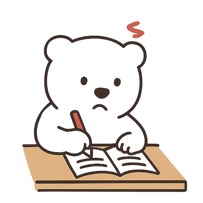 書く学習のイラスト